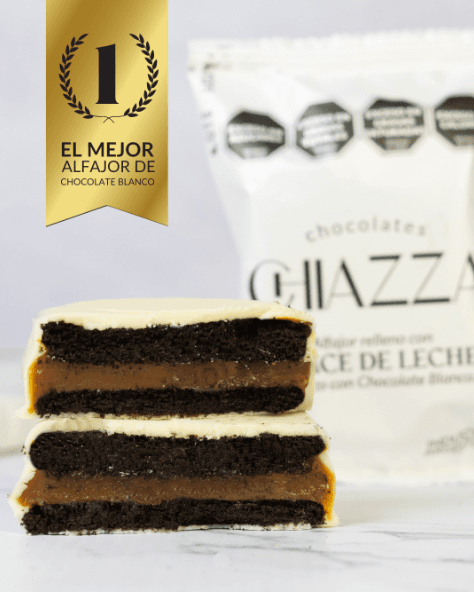 Alfajor de Chocolate Blanco Premiado